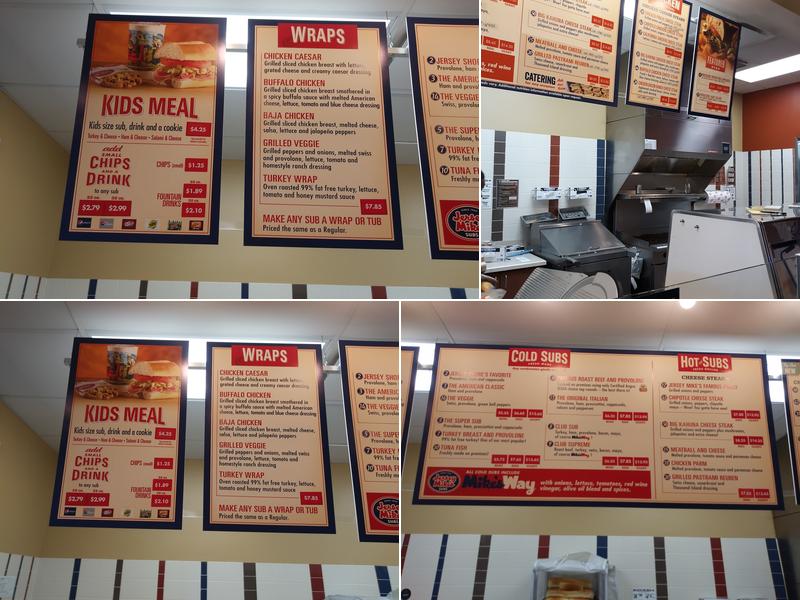Jersey Mike's Subs Menu