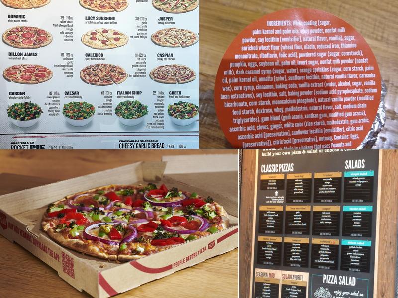 MOD Pizza Menu