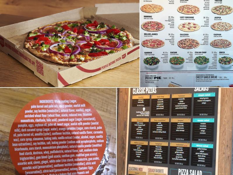 MOD Pizza Menu