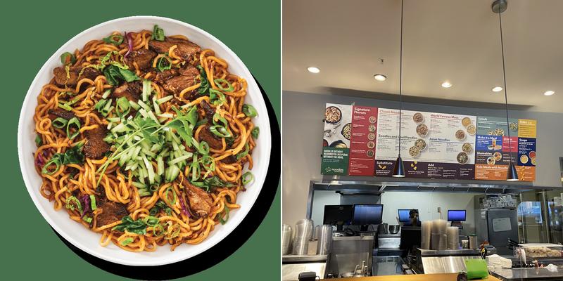 Noodles and Company Menu