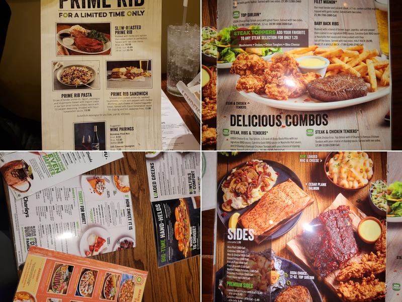 O'Charley's Restaurant & Bar Menu