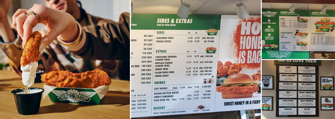 Wingstop Menu