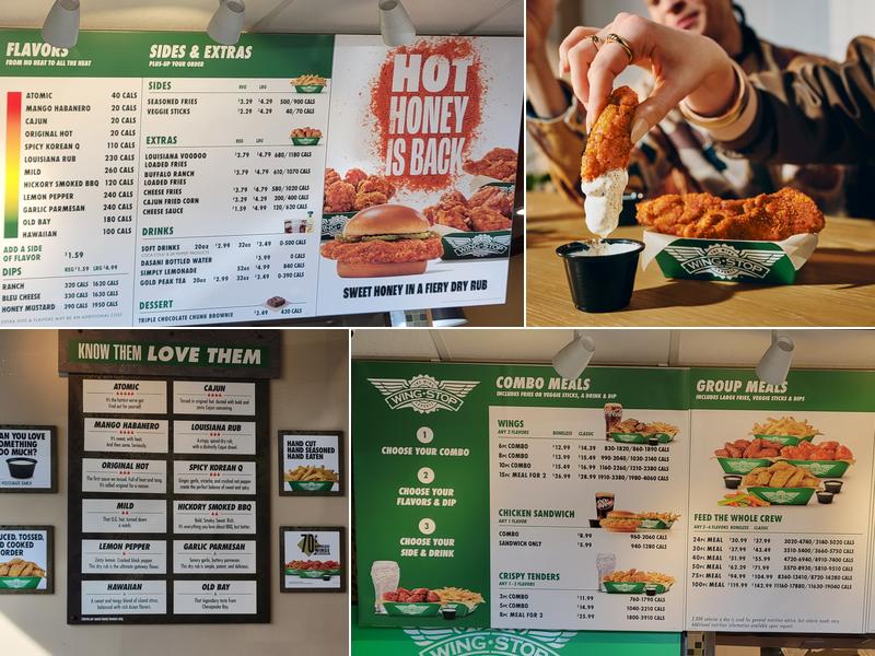 Wingstop Menu