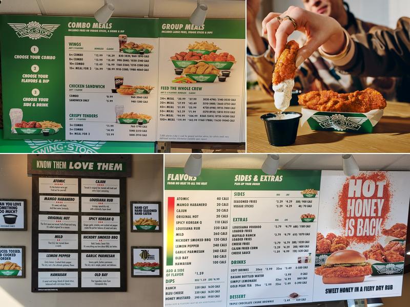 Wingstop Menu
