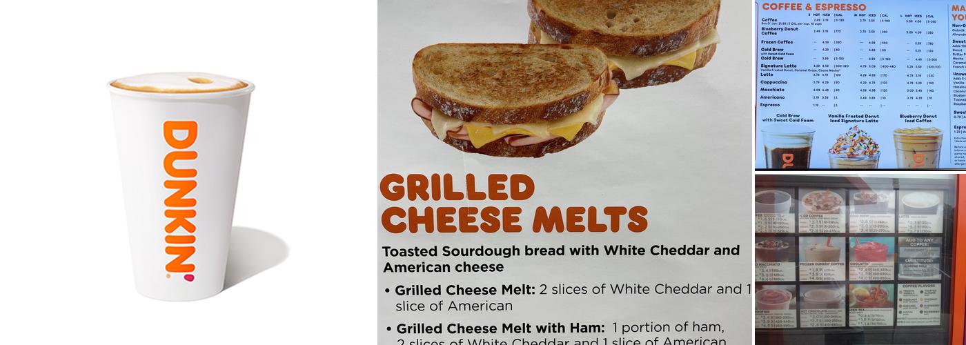 Dunkin' Menu