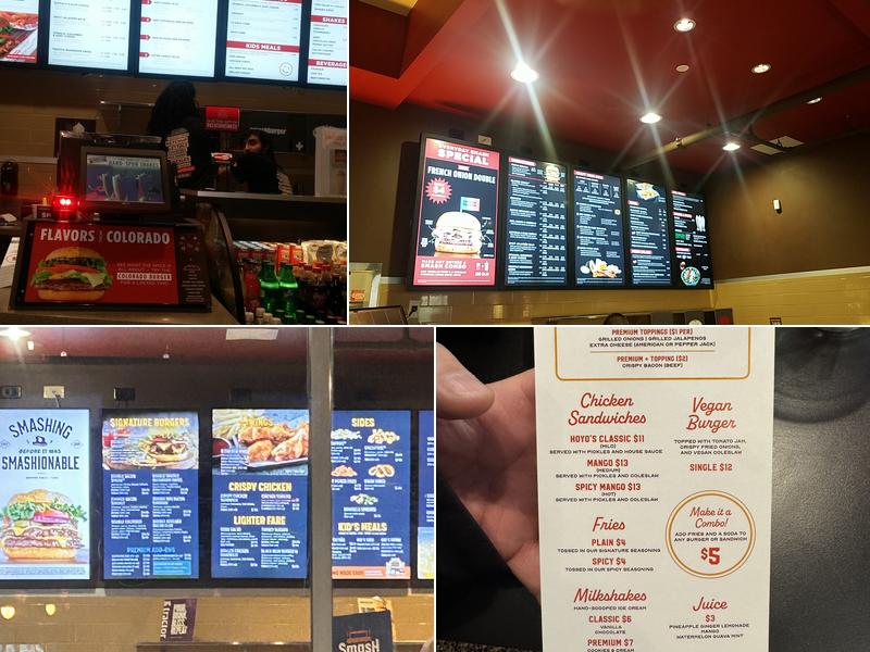 Smashburger Menu
