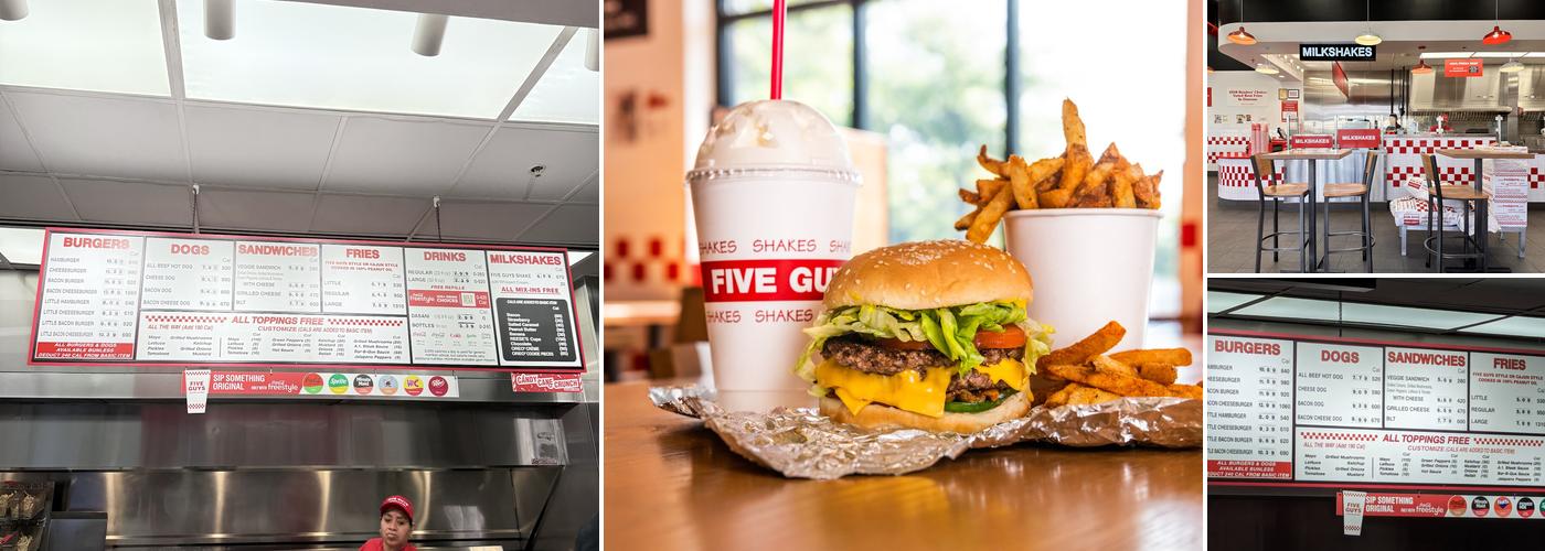 Five Guys Menu