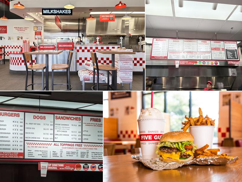 Five Guys Menu