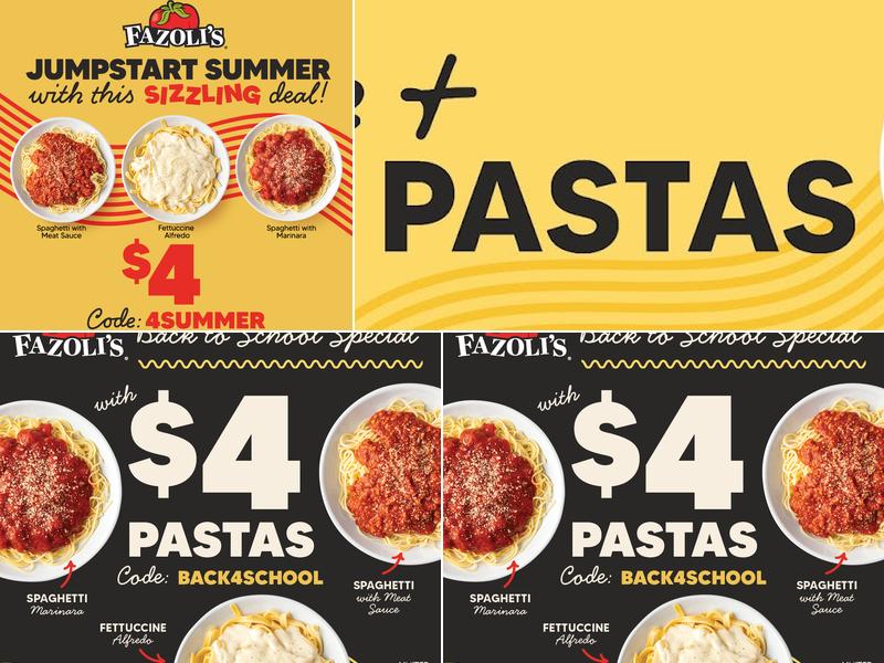 Fazoli's Menu