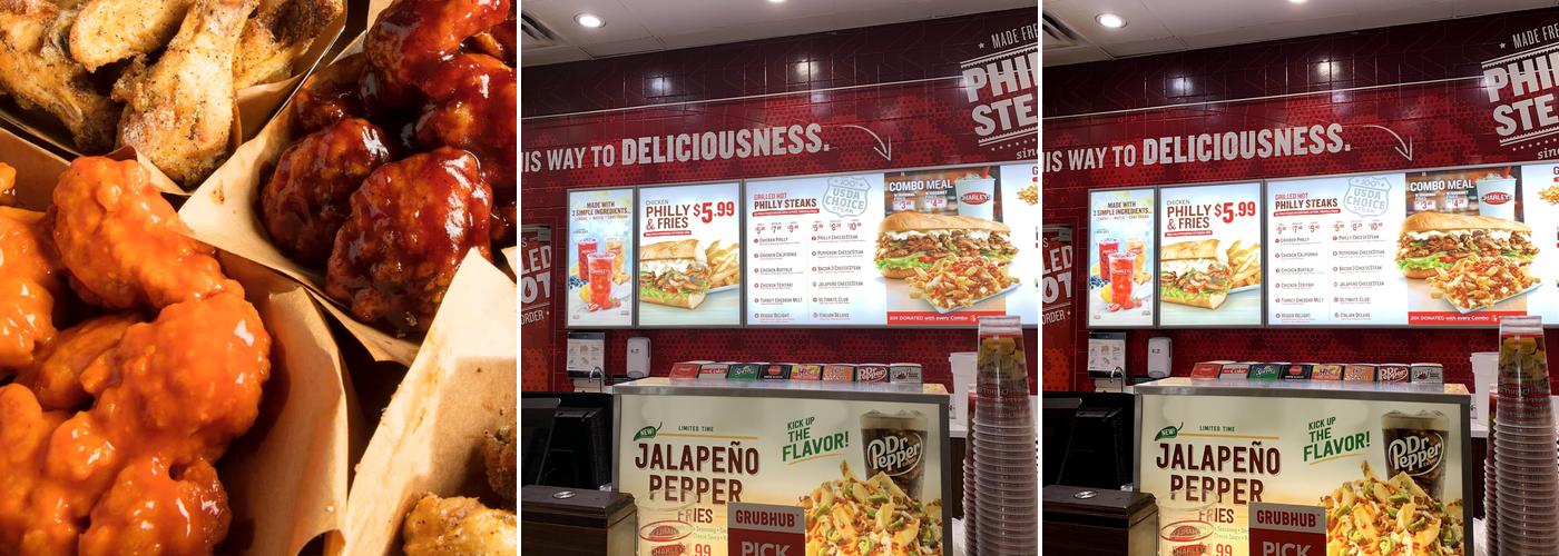 Charleys Cheesesteaks Menu