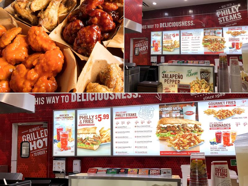 Charleys Cheesesteaks Menu