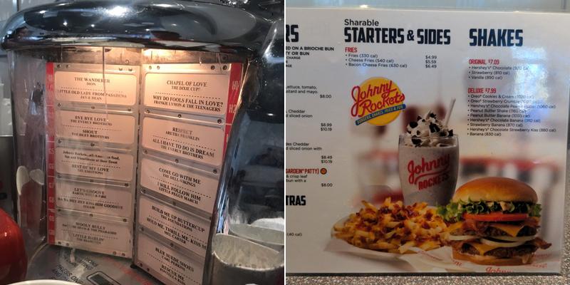 Johnny Rockets Menu