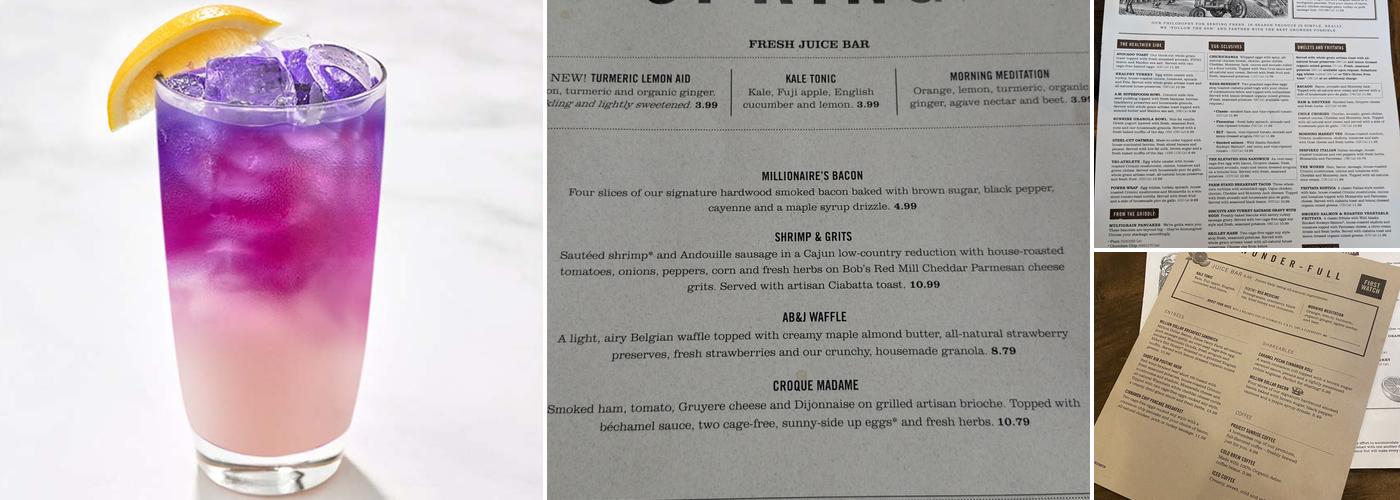 First Watch Menu