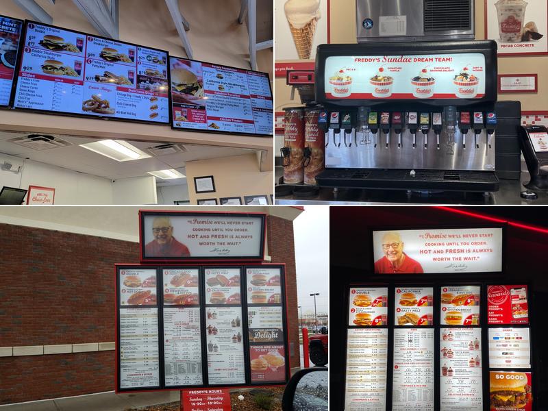 Freddy's Frozen Custard & Steakburgers Menu
