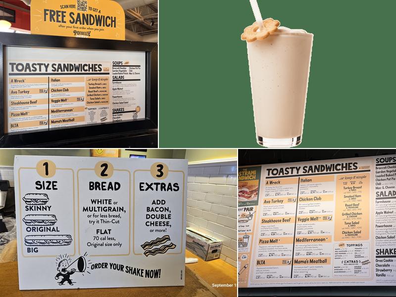 Potbelly Menu