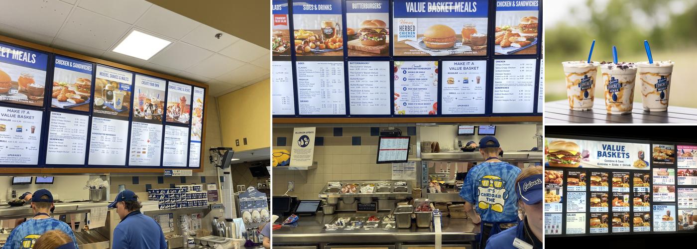 Culver’s Menu