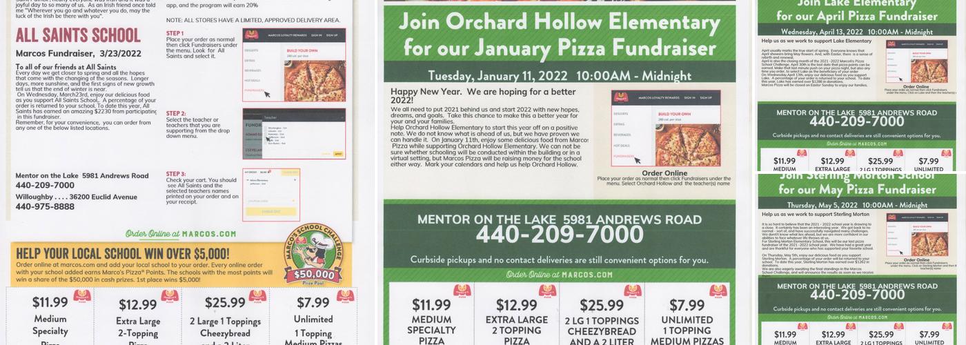 Marco's Pizza Menu