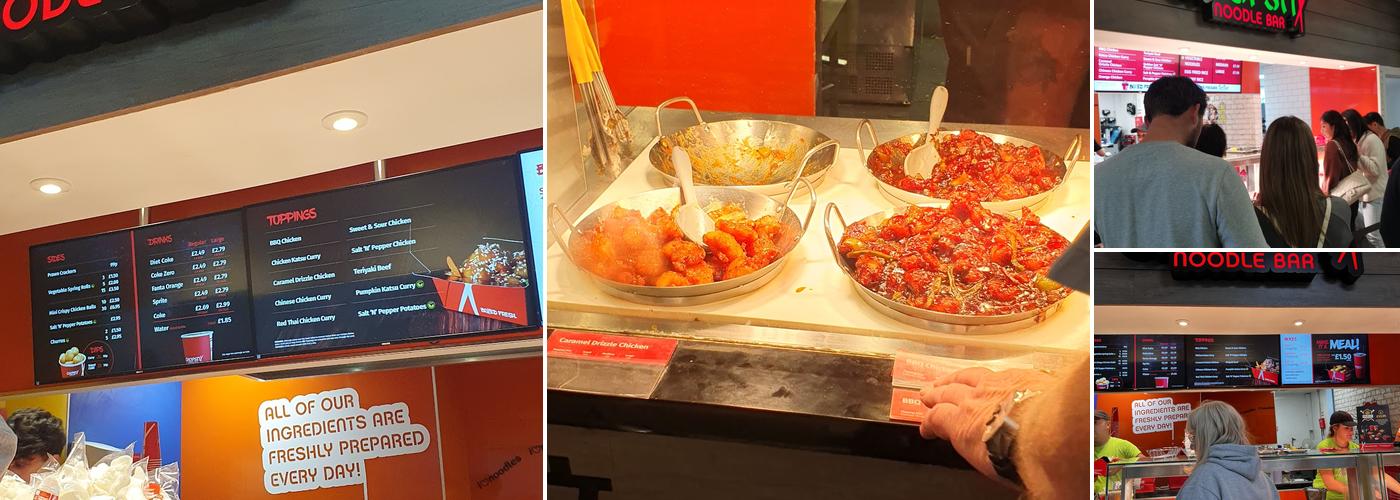 Chopstix - Leicester Forest East (Welcome Break) Menu