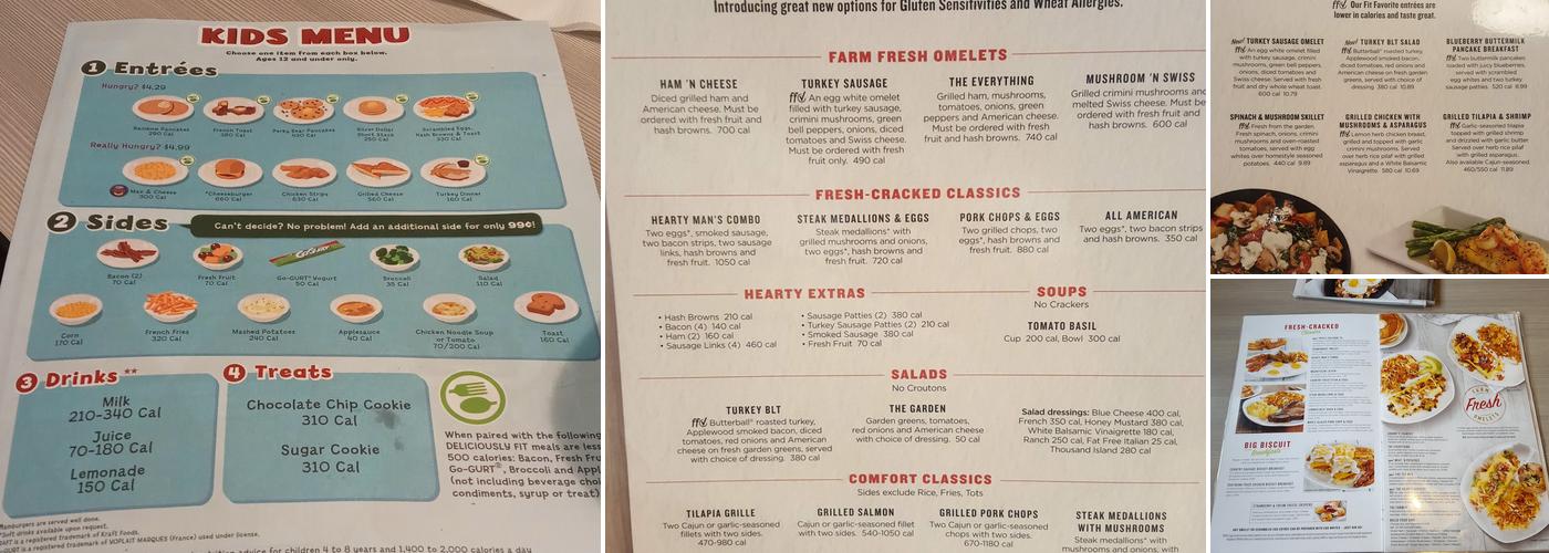Perkins Restaurant & Bakery Menu