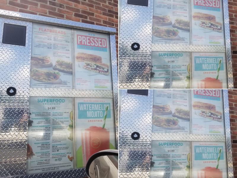 Tropical Smoothie Cafe Menu