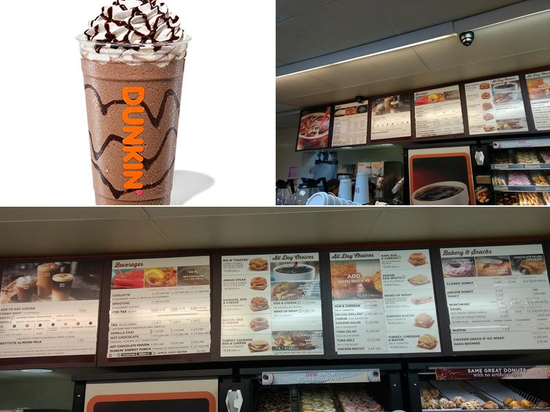 Dunkin' Menu