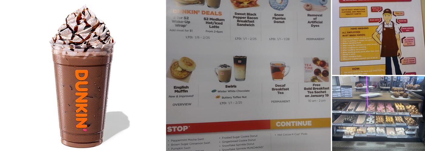 Dunkin' Menu