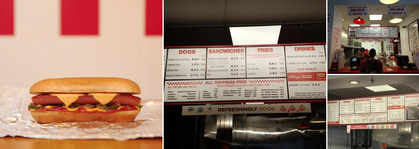 Five Guys Menu