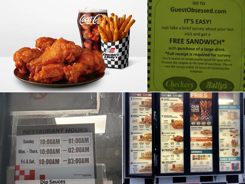 Checkers Menu