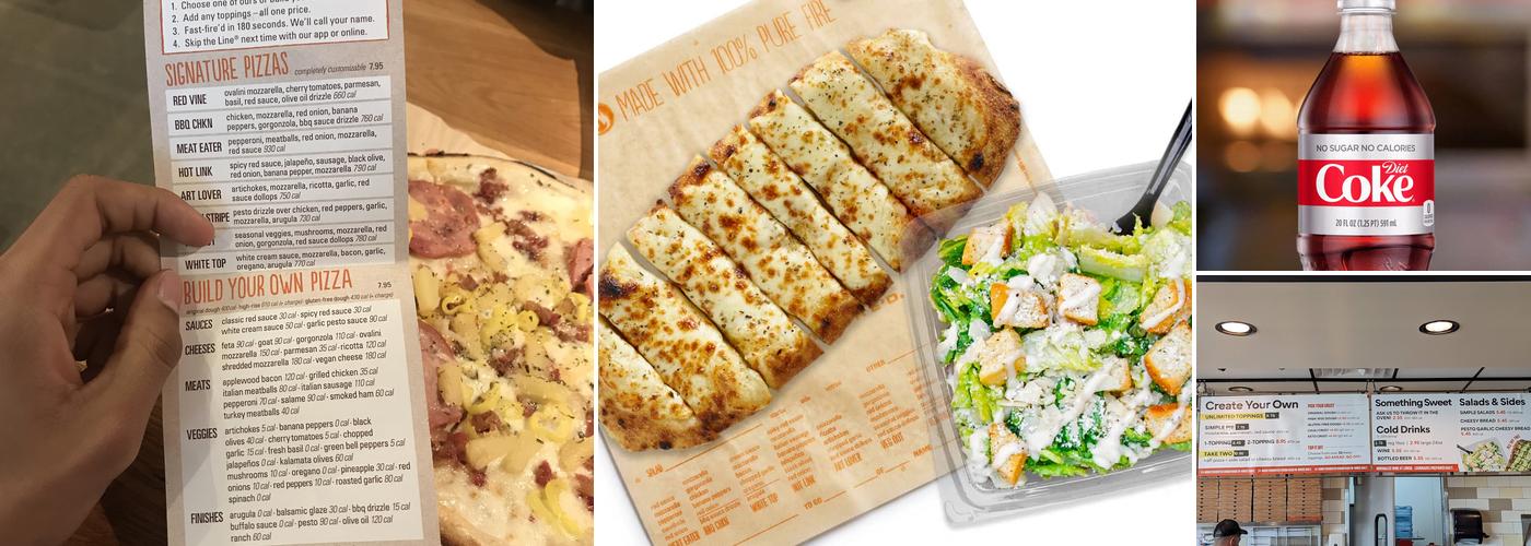 Blaze Pizza Menu
