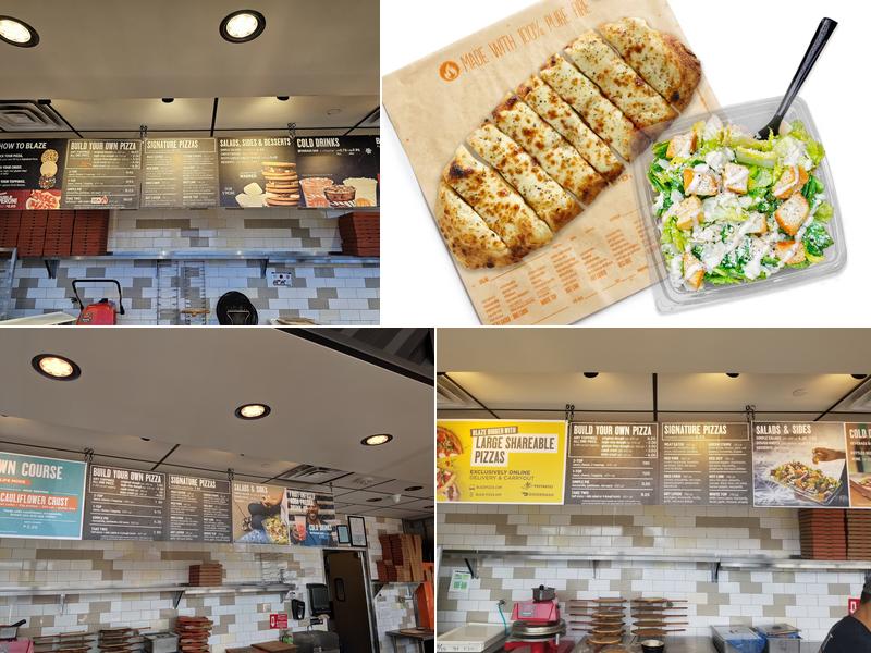 Blaze Pizza Menu