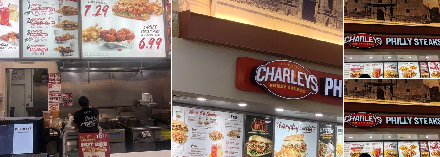 Charleys Cheesesteaks Menu