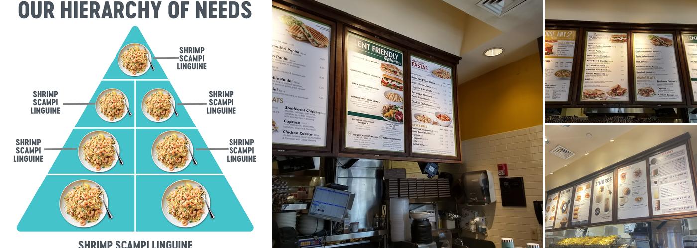 Corner Bakery Cafe Menu