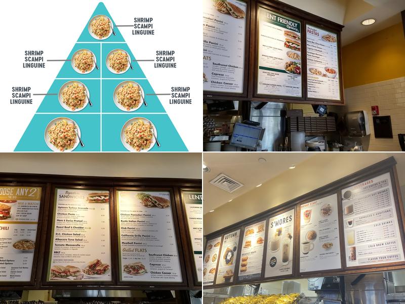 Corner Bakery Cafe Menu