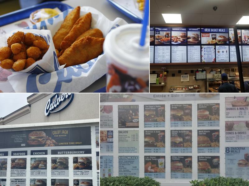Culver’s Menu