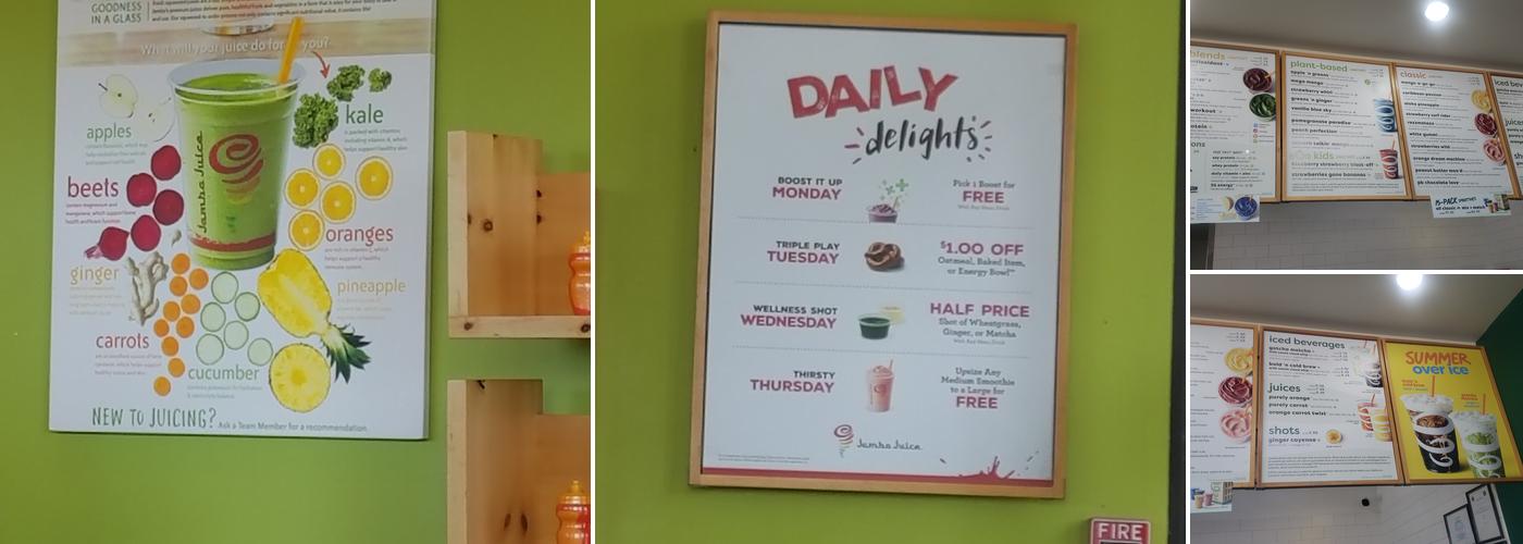 Jamba Menu