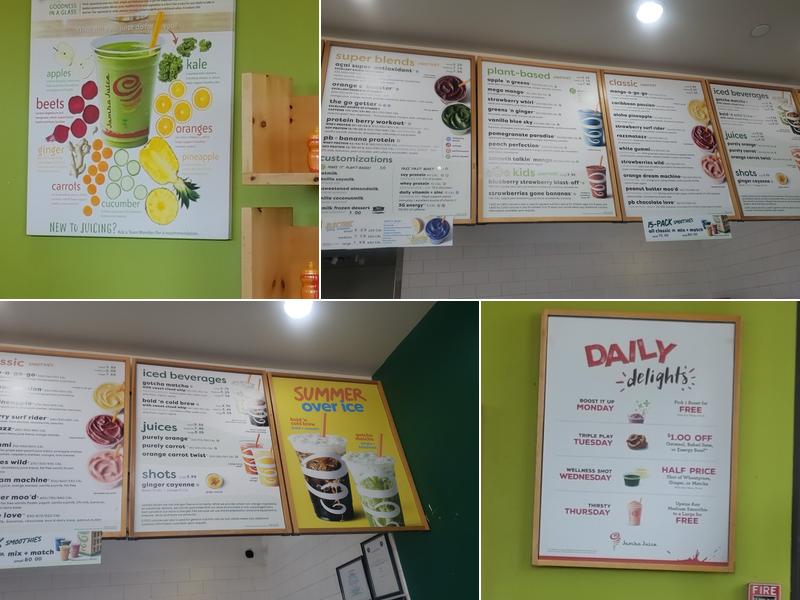Jamba Menu