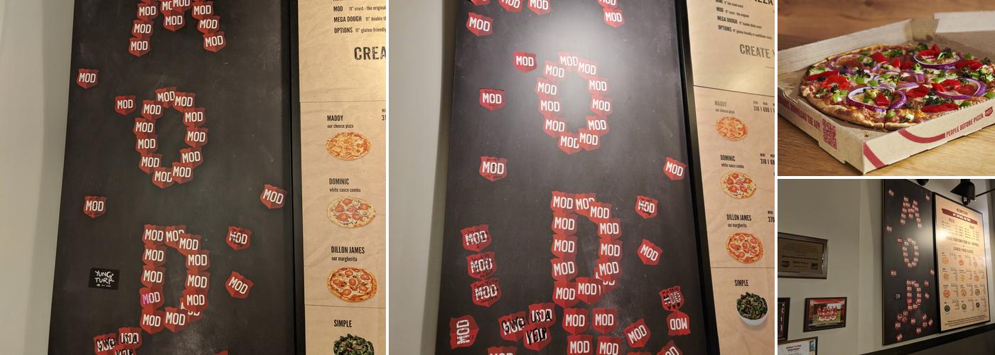 MOD Pizza Menu