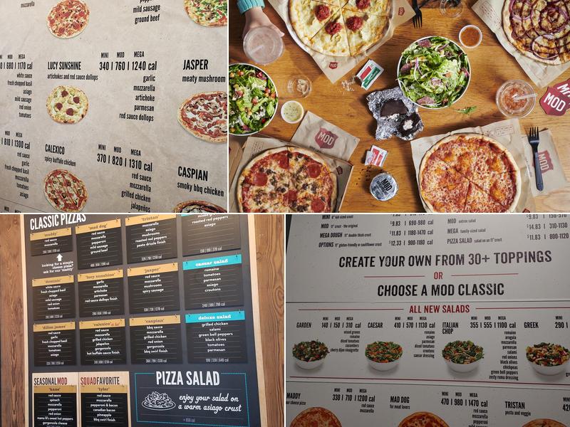 MOD Pizza Menu