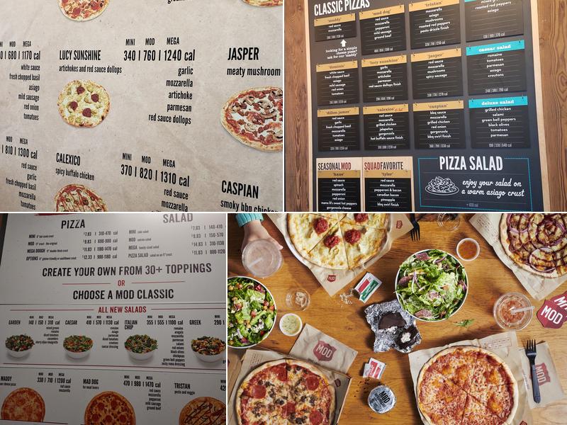 MOD Pizza Menu