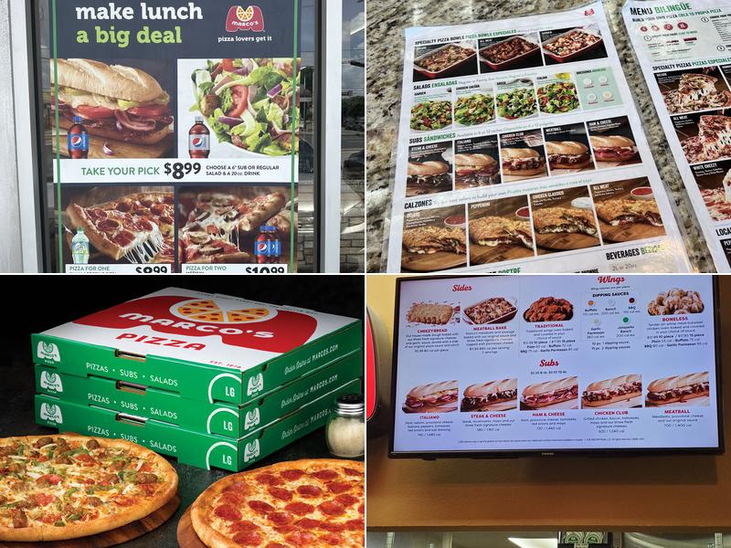 Marco's Pizza Menu