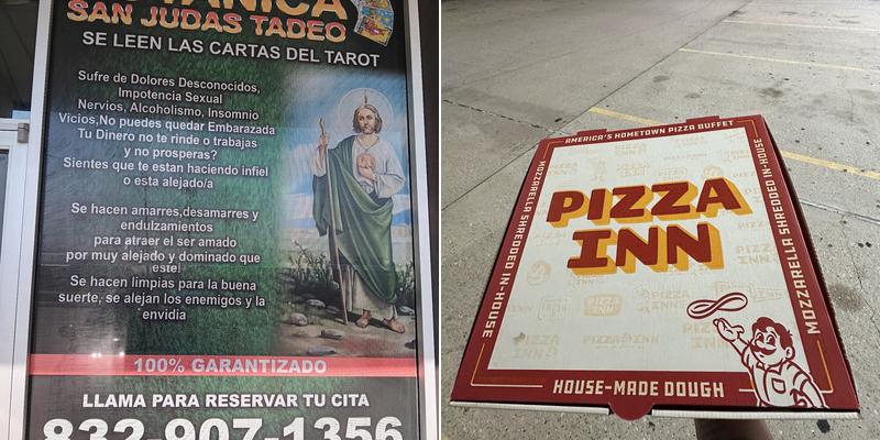 Pizza Inn Menu
