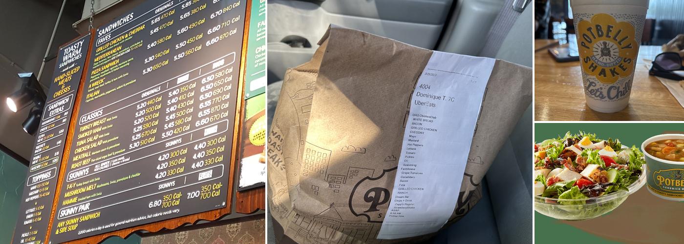 Potbelly Menu