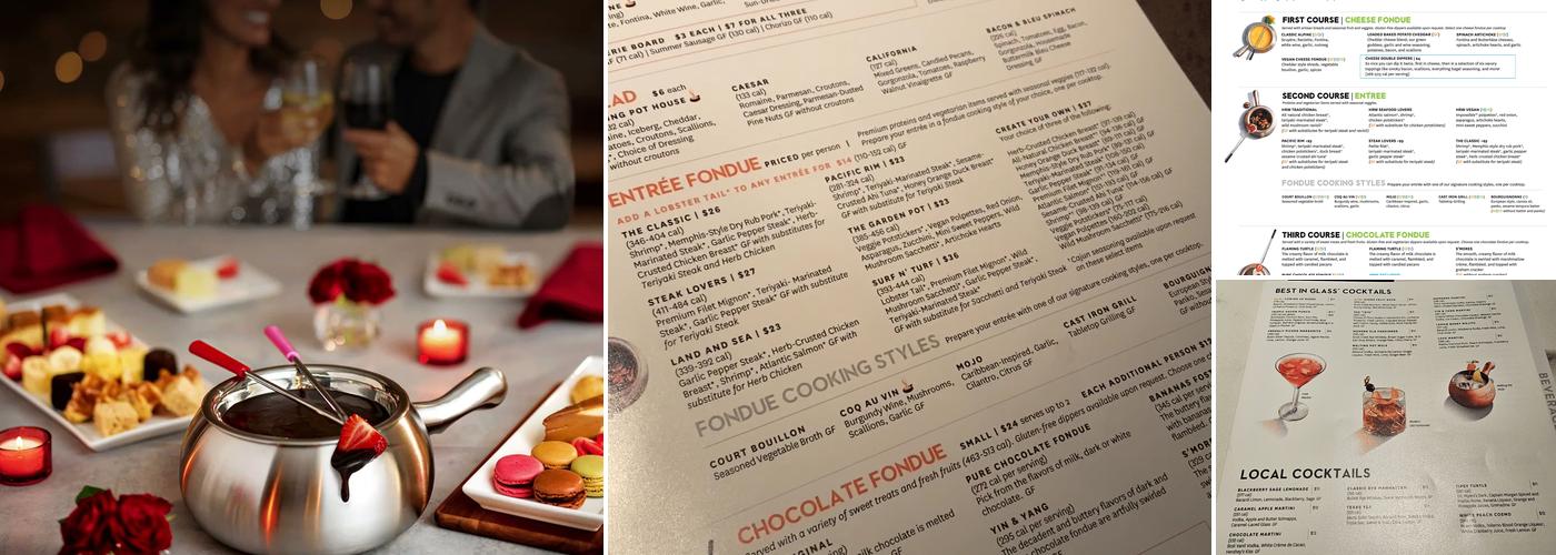 The Melting Pot Menu