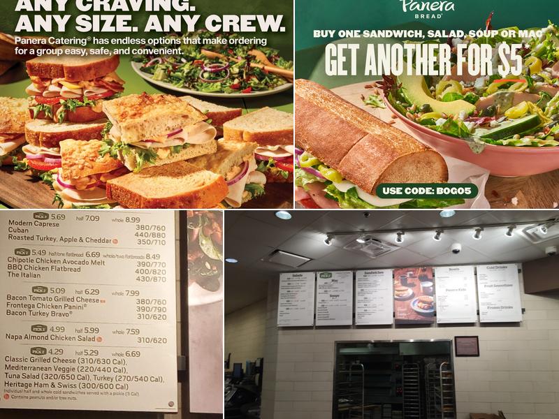 Panera Bread Menu