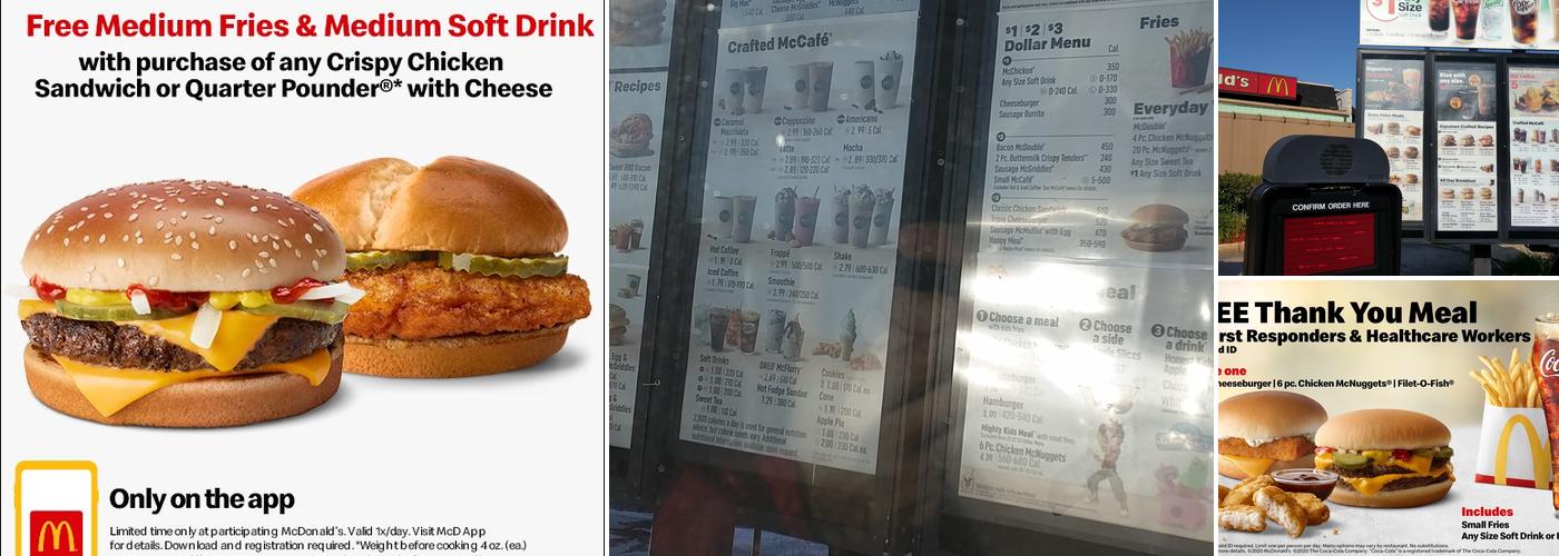 McDonald's Menu