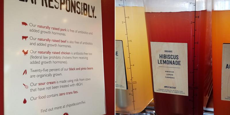 Chipotle Mexican Grill Menu