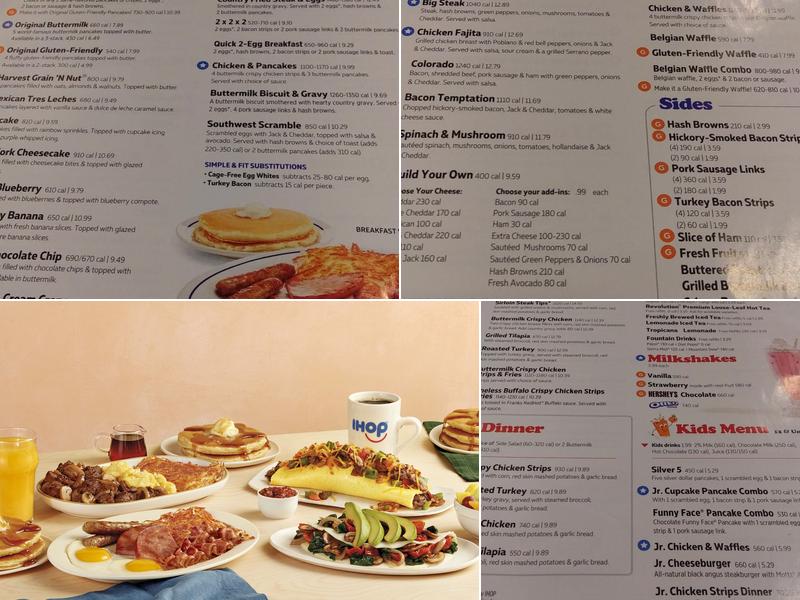 IHOP Menu