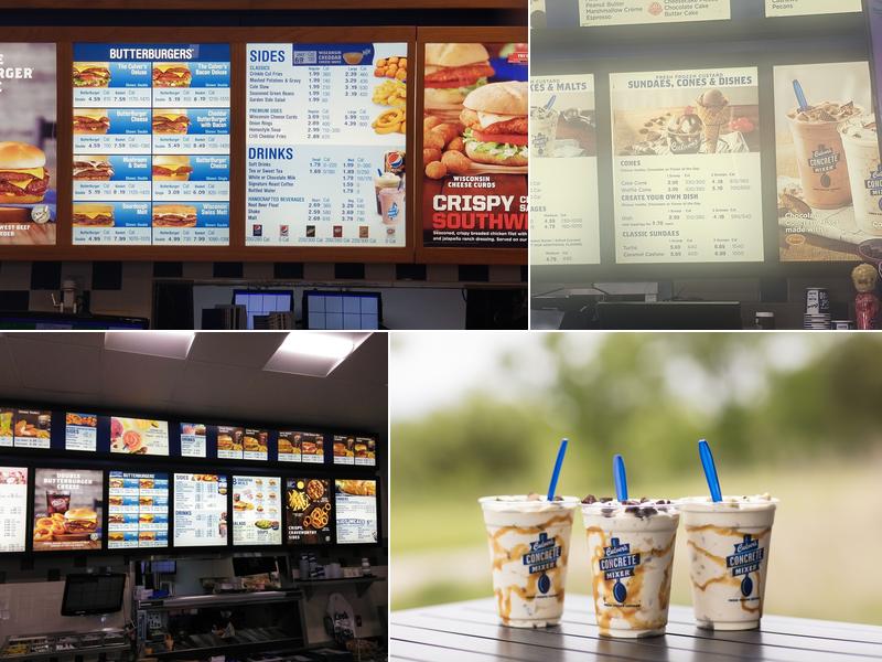 Culver’s Menu