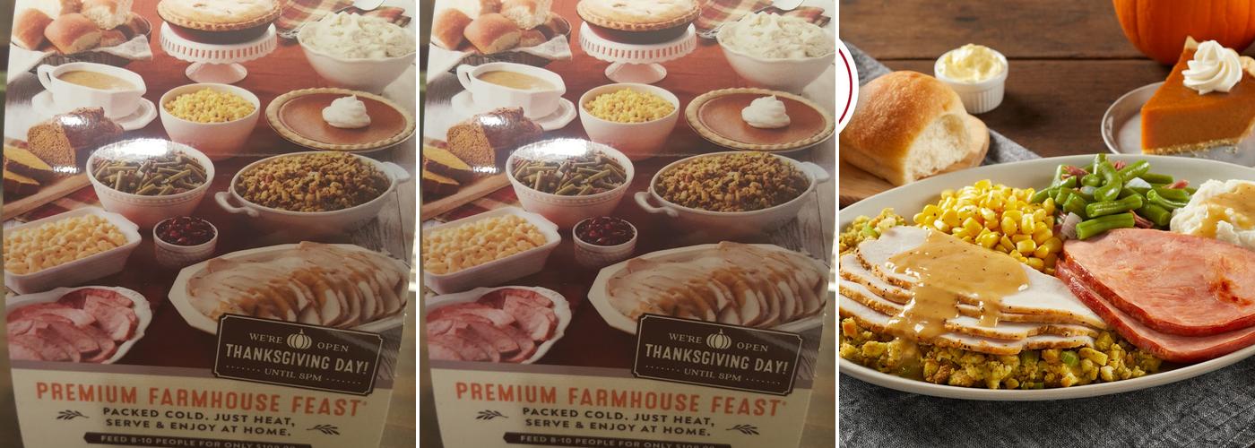 Bob Evans Menu