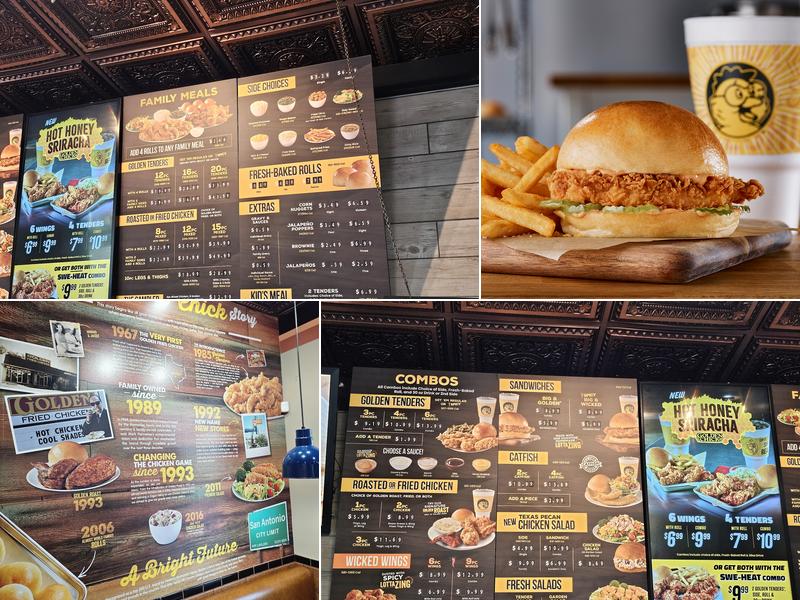 Golden Chick Menu